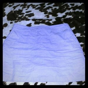Purple golf skort